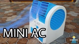 Mini air cooler review  Is it worth buying mini fan air conditioner  SUMMER COOLER FAN TELUGU [upl. by Emirac503]