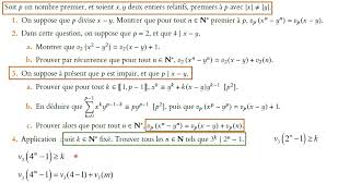 Problème sur les valuations padique  part 3   une application [upl. by Assirroc]