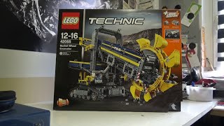 LEGO TECHNIC  42055  Bucket Wheel Excavator  Schaufelradbagger Unboxing  Review deutsch [upl. by Amihsat]