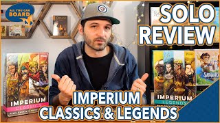 Imperium Classics amp Legends  Solo Review  An Innovative DeckBuilder That Shouldve Been Digital [upl. by Aronid571]