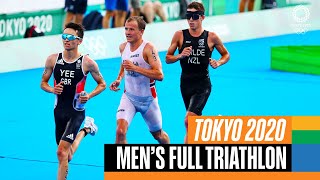 Mens FULL Triathlon 🏊‍♂️🚴‍♂️🏃‍♂️  Tokyo Replays [upl. by Rodolphe]