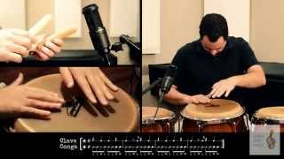 Conga Lessons l AfroCuban rhythms How to play Son [upl. by Paulie]