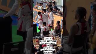 GAME 4 SMB VS CONVERGE  CHRIS ROSS VS COACH LEO AUSTRIA [upl. by Keverne]