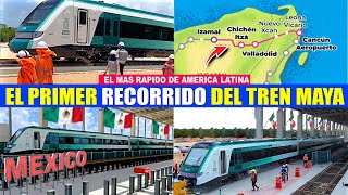 Mira El Tren Maya iniciará su Primer Recorrido por las Vías Férreas en un trayecto por el Tramo 4 [upl. by Loring]