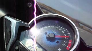 HONDA CBR 250 R TOP SPEED [upl. by Faustina]