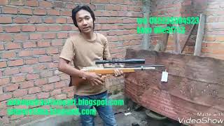 senapan angin pcp mouser bullpup vs drum [upl. by Nacul430]