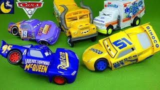 Disney Cars 3 Toys Race amp Reck Fabulous Lightning McQueen Cruz Ramirez Miss Fritter Arvy Crash Toys [upl. by Birdella]