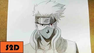 How To Draw Kakashi [upl. by Kcirdot]