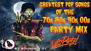 70s 80s 90s 00s GREATEST HITS  EXTENDED MIX DANCE PARTY  HALLOWEEN PARTY MIX [upl. by Berstine186]