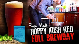 Hoppy Irish Red Ale Grainfather Brewday [upl. by Conyers149]