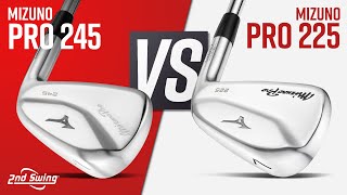 MIZUNO PRO 245 vs MIZUNO PRO 225  Mizuno Irons Comparison [upl. by Alexi]