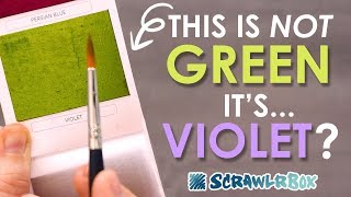 WHAT Color CHANGING Watercolors  Scrawlrbox Unboxing amp Challenge [upl. by Tatum858]