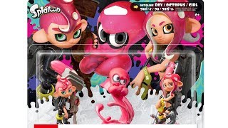 Splatoon 2 Octoling Amiibo Release Date Announced [upl. by Aleiram]