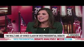 Dr Jason Johnson on VP Debate with Tim Wall and JD Vance [upl. by Shriver]