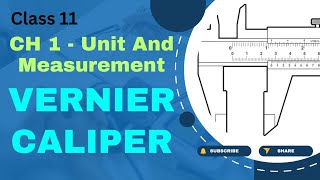 Vernier Caliper  Measuring Instruments  Unit And Measurement [upl. by Merell]