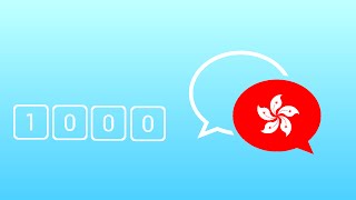 1000 câu tiếng Quảng Đông giao tiếp hằng ngày thông dụng nhất  Learn Cantonese Phrase Conversation [upl. by Ardolino]