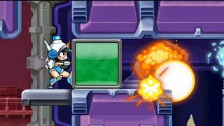 WiiU Gameplay  Mighty Switch Force Hyper Drive Edition [upl. by Geno264]