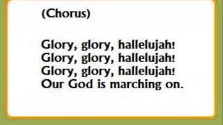 Longer Christianized Sing Along of Glory Glory Hallelujah Full Mix [upl. by Sirej103]