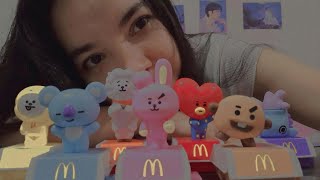 PAOLA ESPINEL Colección completa de bt21x McDonalds [upl. by Tanaka]