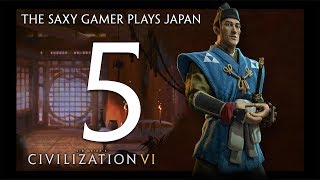 Part 5  Civilization VI Rise and Fall Deity Game as Japan [upl. by Saleme]