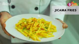 VELICIOUS SEASON 4 EPISODE 3 JICAMA FRIES [upl. by Wiggins]