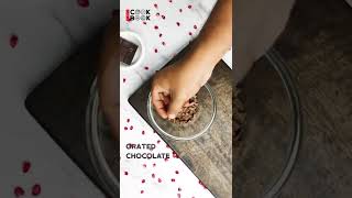 Chocolate Pomegranate Bites Recipe shorts [upl. by Milburt48]