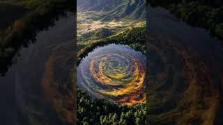 Mysterious whirlpool nature whirlpool shorts subscribe healing [upl. by Eladnek]