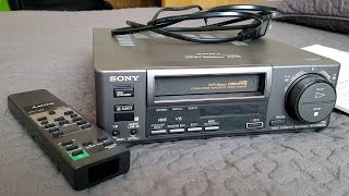 Sony EVC500E Hi8 VCR PAL [upl. by Georgina]