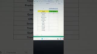 Excel Tutorial advance tricks trending excel ytshorts shortfeeds rajeshexcelpoint [upl. by Nneb]