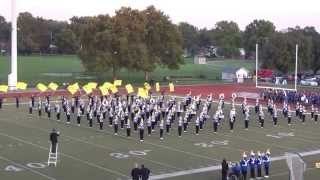 2014 09 19 Gahanna Lincoln Marching Band Pregame [upl. by Enilarak458]