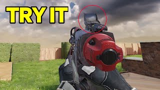 GLITCH NAIL GUN CAN EQUIP CLASSIC RED DOT SIGHT Try this [upl. by Novyar]