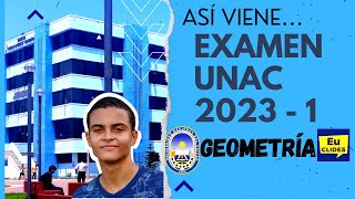 🥇 Examen de Admisión GEOMETRÍA 🔢 UNAC Solucionario 2023  1 Universidad del Callao Ingeniería [upl. by Hadrian]