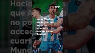 Argentina dio el golpe en el Mundial de voleibol [upl. by Ennovihs]