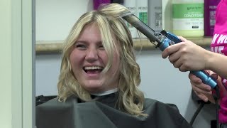 Paso Robles cosmetology school offering haircuts to raise money for Cancer Support Community [upl. by Sondra]