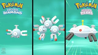 How to Find Magnemite Evolve into Magneton Then Magnezone in Brilliant Diamond amp Shining Pearl [upl. by Mala]