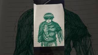 ★ Drawing Rock Lee ★ from Naruto drawing art anime naruto [upl. by Aztiram]