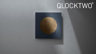 QLOCKTWO presents an entirely new timepiece QLOCKTWO MOON qlocktwo qlocktwomoon [upl. by Sholeen]