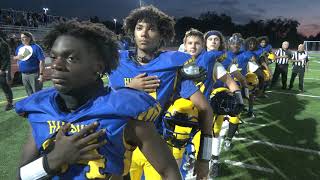 HCSD Bluehawks Football Highlights Hudson vs Johnstown [upl. by Ailene]