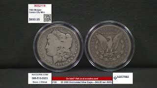 1893 Morgan Dollar  Carson City Mint [upl. by Daigle854]