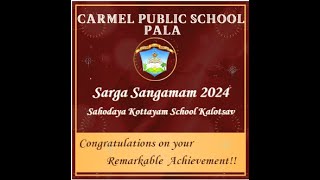 Our Achievements  Sahodaya Kottayam School Kalolsav 2024  Carmel Public School Pala [upl. by Francyne]