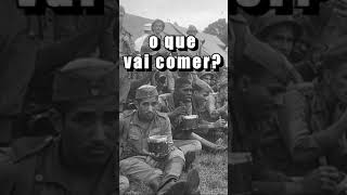 Qual era a alimentação dos brasileiros na Segunda Guerra shorts [upl. by Ahsitauq]