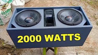 The Making 2000watts Line array Speaker  Quality and Budget Sound Sytem [upl. by Ardena507]