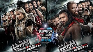 OUR WWE SURVIOR SERIES WAR GAMES PREVIEW amp PREDICTIONS W tribalchiefjeff [upl. by Aramoix]