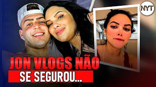 Jon Vlogs briga com Emily Garcia após ver ela mandando indiretas para exmarido ele se pronunciou [upl. by Yerrot754]