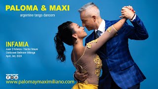 Paloma amp Maximiliano  Tango Infamia Goldcoast Ballroom Milonga 04032024 [upl. by Becht855]