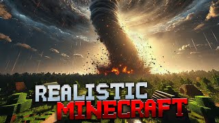 I Survived 100 Days with Realistic Weather in Minecraft HARDCORE [upl. by Boland]