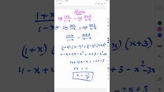 Solve log 1x  1 x  log x34 x [upl. by Adnomal]