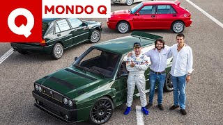 Lancia Delta Futurista in pista con Miki Biasion e una marea di Deltoni [upl. by Pasia]