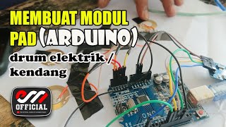 CARA MEMBUAT MODUL DRUM ELEKTRIK menggunakan piezo  Bisa juga untuk kendang dtx  DIY [upl. by Reibaj19]