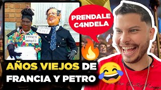 😂 Los mejores AÑOS VIEJOS de PETRO y FRANCIA hace llorar a los MAMERTOS [upl. by Ellswerth254]